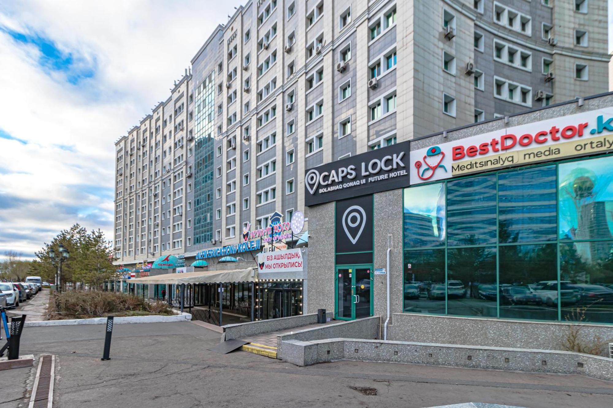 CAPS LOCK Future Hotel Astana Exterior foto